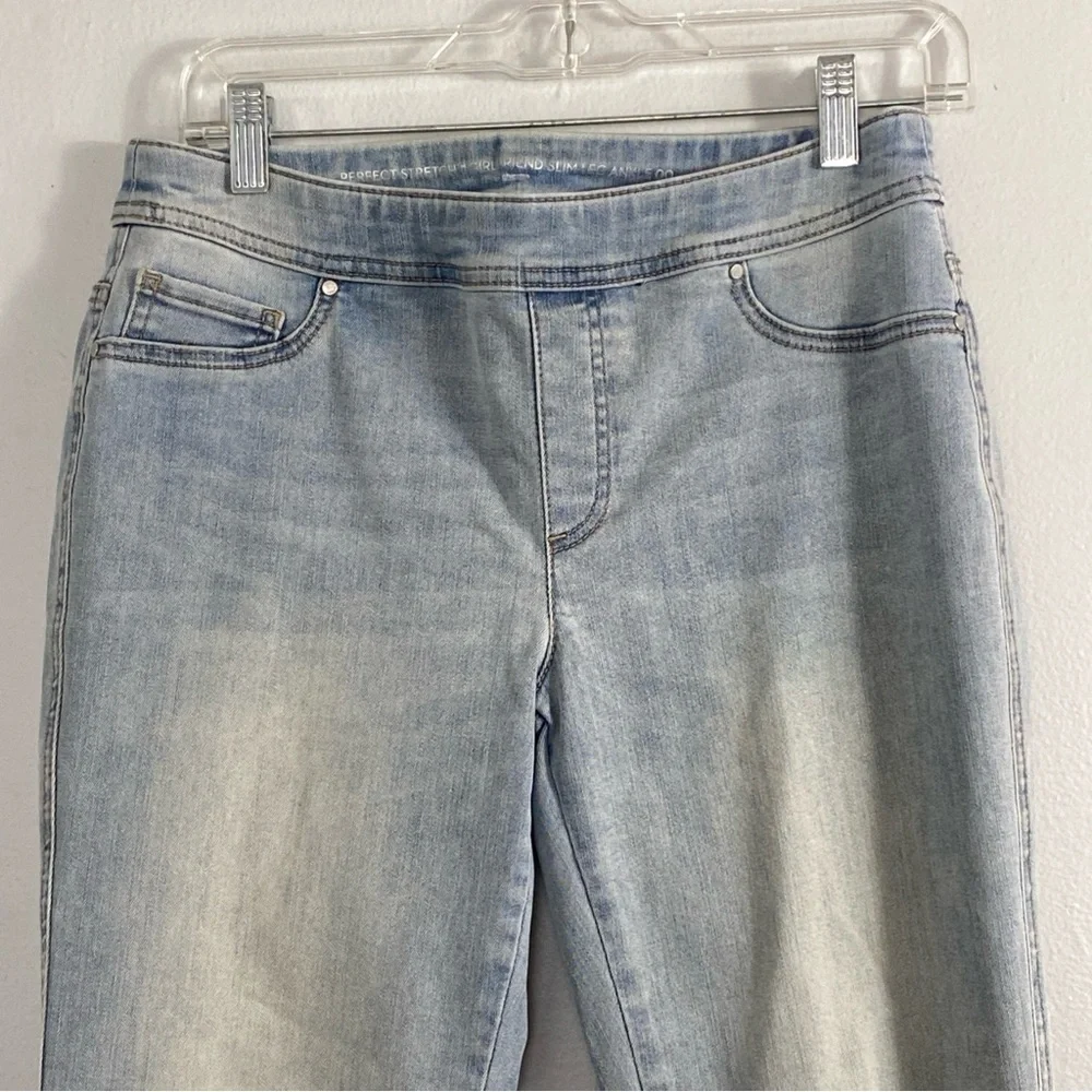 CHICO’S PERFECT STRETCH GIRLFRIEND SLIM LEG ANKLE 00/28x32 - Picture 6 of 7